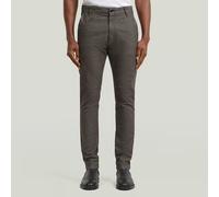 Chinohose G-STAR "Bronson 3.0 Slim Chino", Herren, Gr. 29, Länge 32, java, milk dobby, Obermaterial: 88% Baumwolle, 9% Hanf, 3% Elasthan, Hosen Chinohose (18956056-29) java, milk dobby