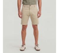 Chinoshorts G-STAR "Bronson 3.0 Slim Chino Short", Herren, Gr. 32, dune, Obermaterial: 97% Baumwolle, 3% Elasthan, Hosen Chinoshorts (59184060-32) dune