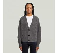 G-STAR Cable Cropped Cardi Knit Mehrfarbig M granite heather D27729-D770-2522-M