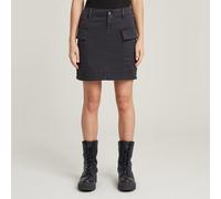 G-Star Minirock Cargo Damen Petrol GD Gr. 26 Twill 97% Baumwolle/3% Elasthan