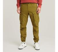 G-STAR Cargohose 3D Regular Tapered Cuffed Grün 31-34 tobacco D24735-D929-248-3134