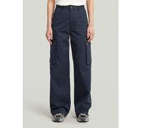 Cargohose G-STAR "High Waist Cargohose", Damen, Gr. 30, salute, Obermaterial: 100% Baumwolle, Hosen Cargohose (11663002-30) salute