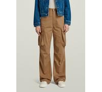 G-Star RAW High Waist Cargohose Beige 33-32 safari D24401-D401-B444-3332