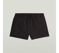 Badeshorts G-STAR "Carnic 2.0 Swimshort", Herren, Gr. L, Normalgrößen, dk schwarz, Obermaterial: 100% Polyester, Badehosen Badeshorts (85978000-L) dk schwarz