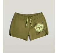 G-STAR Carnic Graphic Badeshorts Grün L mayfly D26206-A505-G985-L