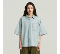 G-STAR Carter One Pocket Denim Hemd Hellblau S Vintage Light Aged D29326-01-4441-S
