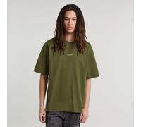 G-STAR Center Chest Boxy T-Shirt Grün XS shadow olive D24780-C336-B230-XS