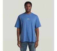 G-STAR Center Chest Boxy T-Shirt Mittelblau XL dutch blue D30600-E557-G989-XL