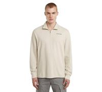 G-STAR Checquard Tweeter Half Zip Weiß S whitebait D26619-D965-1603-S