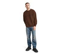 G-STAR Chenille G-Script Loose Sweatshirt Braun XL Dark Plum D25134-D257-8168-XL