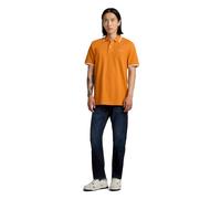 G-Star Chest Logo Striped Polo Orange Größe: S | Poloshirts Outlet | Herren | Orange