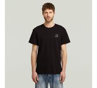 G-STAR Chest Logo T-Shirt Schwarz L dark black D26821-D976-6484-L
