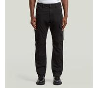 Cargohose G-STAR "Clean Regular Cargo Pants", Herren, Gr. 34, Länge 36, dk schwarz gd, Obermaterial: 70% Baumwolle, 30% Baumwolle, Hosen Cargohose (49502351-34) dk schwarz gd