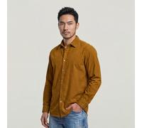 G-STAR Clean Regular Hemd Braun M oxide ocre D25196-D751-1329-M