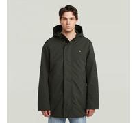 Parka G-STAR "Clean Vodan Parka", Herren, Gr. XL, asfalt, Obermaterial: 54% Elastomultiester, 46% Polyester, Jacken Parka (83404943-XL) asfalt