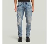 5-Pocket-Jeans G-STAR "Contor Slim Jeans", Herren, Gr. 30, Länge 34, vintage aegean sea, Obermaterial: 79% Baumwolle, 20% Baumwolle, 1% Elasthan, Jeans 5-Pocket-Jeans (58246707-30) vintage aegean sea