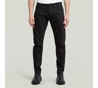 Regular-fit-Jeans G-STAR "Contor Slim Jeans", Damen, Gr. 28, Länge 32, pitch schwarz, Obermaterial: 25% Baumwolle, 1% Elasthan, Jeans (46344459-28) pitch schwarz