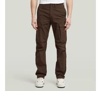 Cargohose G-STAR "Core Regular Cargohose", Herren, Gr. 35, Länge 32, deep braun, Obermaterial: 65% Baumwolle, 31% Polyimid, 4% Elasthan, Hosen Cargohose (41001718-35) deep braun