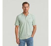 Poloshirt G-STAR "Core Regular Poloshirt", Herren, Gr. L, pale grün, Obermaterial: 100% Baumwolle, Shirts (25199218-L) pale grün