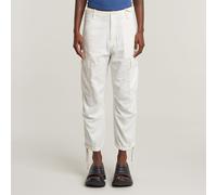 G-STAR Cropped Cargo Pants Weiß 27 lt chalk gd D26144-D454-G377-27