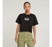 G-STAR Cropped Logo Relaxed r t