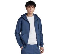 Sweatshirt G-STAR "Sweatjacke Premium core hdd zip sw l\s", Herren, Gr. M, blau (blau (rank blau)), Obermaterial: 55% Baumwolle CO. 45% Polyester PES., Sweatshirts Sweatshirt (49544060-M) blau (rank b