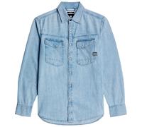G-star D23616-d252 Langarmhemd S Sun Faded Blue Mist