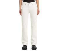 5-Pocket-Jeans G-STAR "G-Straight Jeans", Damen, Gr. 26, Länge 32, lt chalk gd, Obermaterial: 98% Baumwolle, 2% Elasthan, Jeans 5-Pocket-Jeans (26387133-26) lt chalk gd