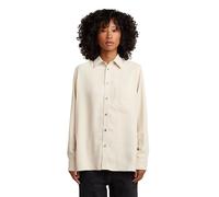 Langarmshirt G-STAR "Regular Long Sleeve Shirt", Damen, Gr. L, beige (dk talc), Obermaterial: 100% Polyester, Shirts Langarmshirt (71261129-L) dk talc
