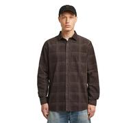 Langarmshirt G-STAR "One Pocket Regular Hemd", Damen, Gr. XXL, ganache gd laser check, Obermaterial: 100% Baumwolle, Shirts Langarmshirt (68770903-XXL) ganache gd laser check