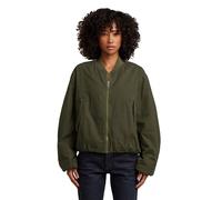 Bomberjacke G-STAR "Bomber Padded Jacke", Damen, Gr. M, grün (shadow olive gd), Obermaterial: 70% Baumwolle, 30% Baumwolle, Jacken Bomberjacke (47637644-M) shadow olive gd