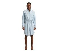 G-STAR Shirt Dress Belt Hellblau M sun faded blue mist D28497-D252-G342-M