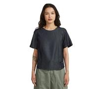 T-Shirt G-STAR "Lightweight Gewebtes T-Shirt", Damen, Gr. L, rinsed, Obermaterial: 100% Lyocell, Shirts T-Shirt (89665527-L) rinsed