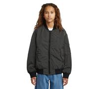 Outdoorjacke G-STAR "Girls Bomber Padded Jacke", Kinder, Gr. 16, india ink, Obermaterial: 100% Polyamid, Jacken Outdoorjacke (32577847-16) india ink