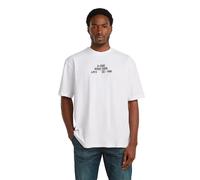 G-STAR Multi Technique Graphic Relaxed T-Shirt Weiß M white D29296-E385-110-M