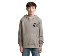 G-STAR Boys Premium Core Hoodie Sweatshirt Grau 14 grey alloy D29807-01-G276-14