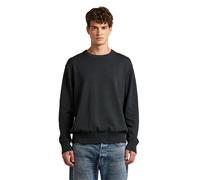 Strickpullover G-STAR "Core refined r knit", Herren, Gr. XL, dk legion blau, Strick, Obermaterial: 60% Baumwolle, 40% Polyester, unifarben, regular fit hüftbedeckend, Rundhals, Rippstrickbündchen, Pul