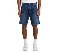 Shorts G-STAR "Dakota Short Clean Edge", Herren, Gr. 34, worn in blau galena, Obermaterial: 95% Baumwolle, 5% Baumwolle, Hosen Shorts (60939229-34) worn in blau galena