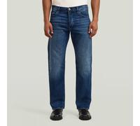 G-STAR Dakota Regular Straight Jeans Dunkelblau 29-34 worn in waterspouts D23691-D930-G804-2934