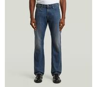 5-Pocket-Jeans G-STAR "Dakota Regular Straight Jeans", Herren, Gr. 28, Länge 34, antique faded blau heron, Obermaterial: 100% Baumwolle, Jeans 5-Pocket-Jeans (10754024-28) antique faded blau heron