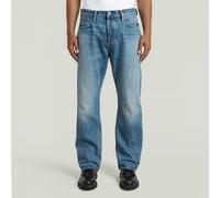 5-Pocket-Jeans G-STAR "Dakota Regular Straight Jeans", Herren, Gr. 34, Länge 34, antique faded patina blau, Obermaterial: 75% Baumwolle, 25% Baumwolle, Jeans 5-Pocket-Jeans (26260454-34) antique faded