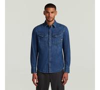 G-STAR Herren Dakota Slim Hemd, Blau (Worn in Windward D23616-D252-G749), S