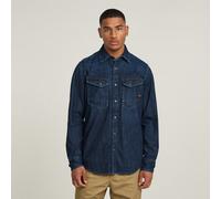 G-STAR Dakota Slim Denim Hemd Dunkelblau XXS worn in deep sea D23616-D252-G133-XXS