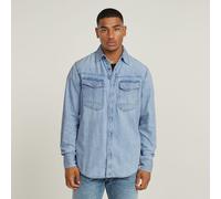 G-STAR Dakota Slim Denim Hemd Hellblau XXS sun faded blue mist D23616-D252-G342-XXS