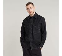G-STAR Herren Dakota Slim Hemd, Schwarz (Worn in Nighttime Sky D23616-D540-G865), L