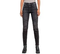 G-Star Damen Ace 2.0 Biker Slim Straight Jeans, Grau (Worn in fossil D25285-D535-G734), 30W / 32L