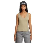 G-Star Damen Asymmetrical Zip Slim Tank Top