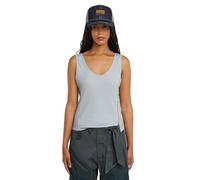 G-Star Damen Asymmetrical Zip Slim Tank Top