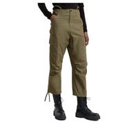 G-Star Damen Cargo Cropped Drawcord Hose, Grün (Shadow Olive D25251-D387-B230), 31