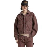 G-Star Damen Drifter Sherpa Jacke, Braun (faded brown stone gd D25340-D491-G824), XS